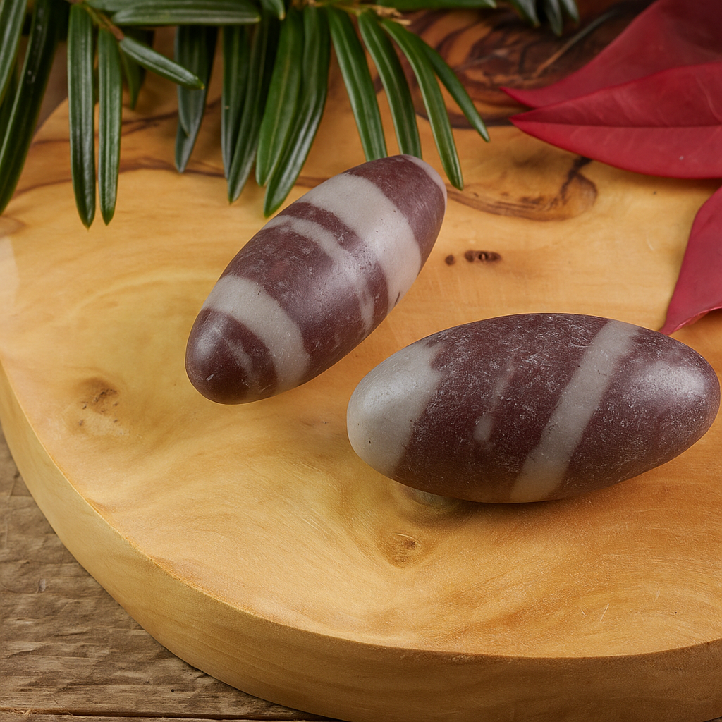 SHIVA LINGAM Japser Crystal Egg - Palm Stone, Self Care, Healing Crystals and Stones, Size Small